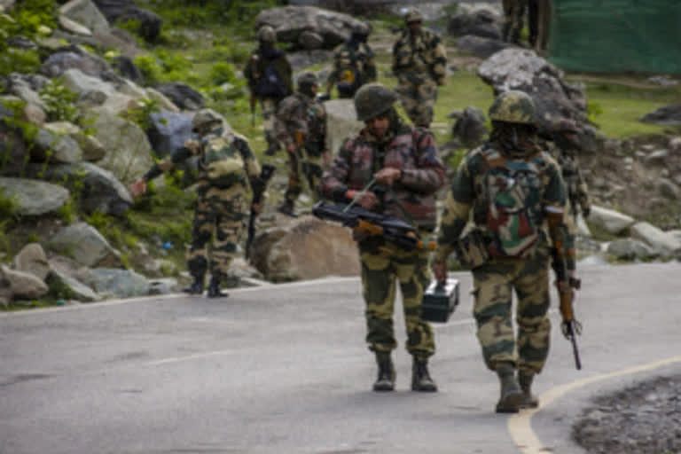 Militant-security forces clash