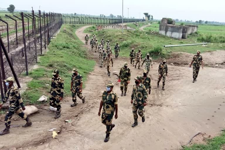 India Pak border in Jammu