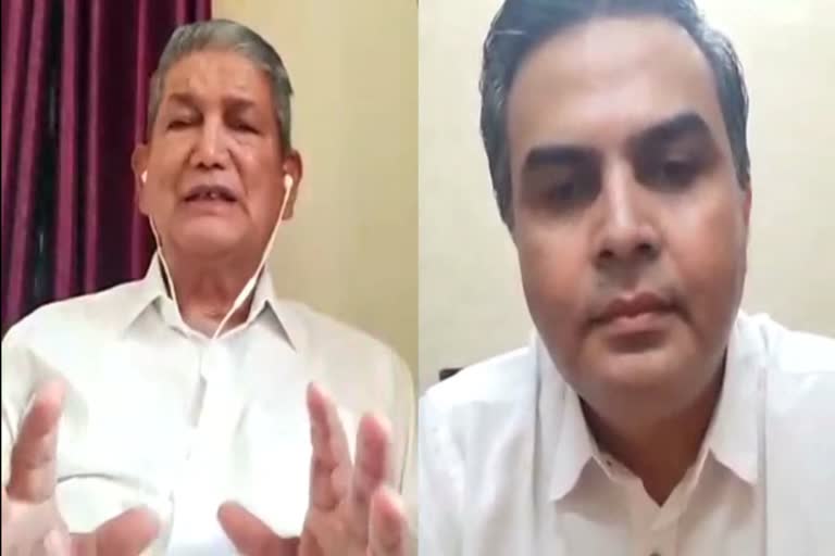 Congress veteran Harish Rawat speaking in exclusive interview with senior journalist Amit Agnihotri