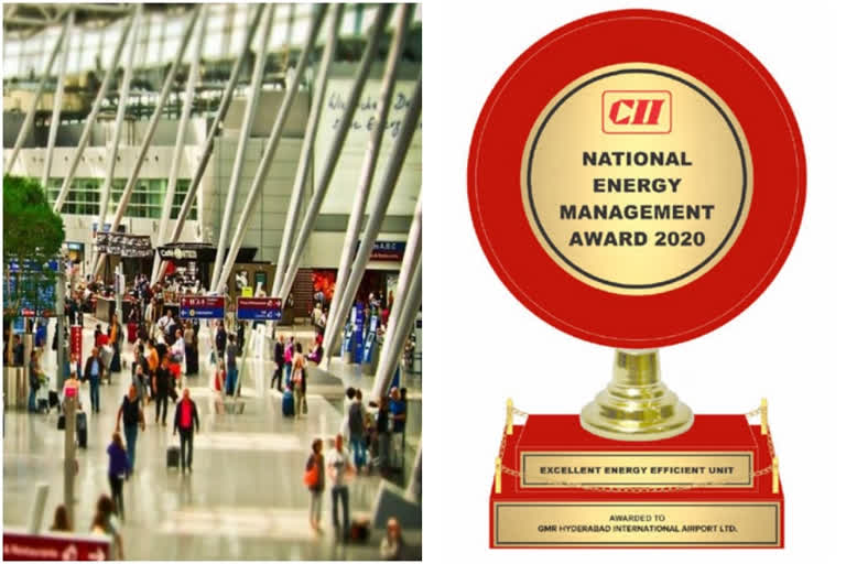 Hyderabad International Airport wins CII-GBC 'National Energy Leader' award