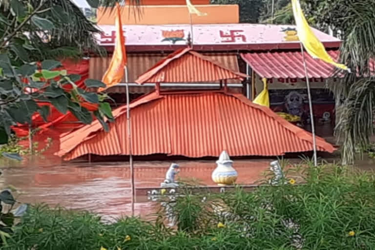 Submerged Ganesh temple