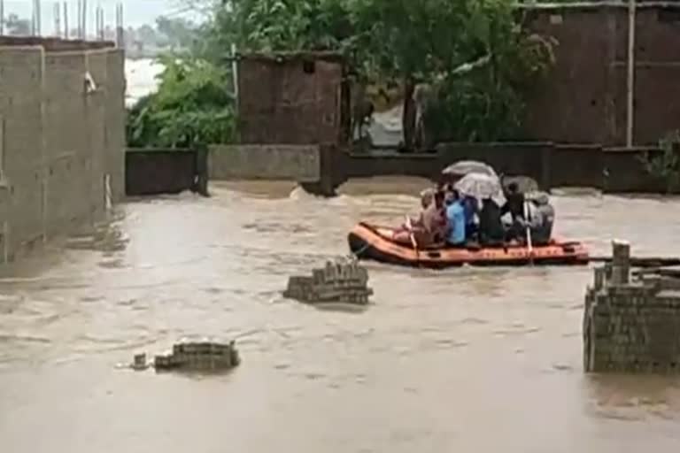 મધ્યપ્રદેશમાં મુશળધાર વરસાદ