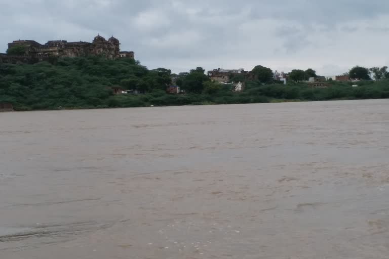 Parvati river above danger mark in Sheopur