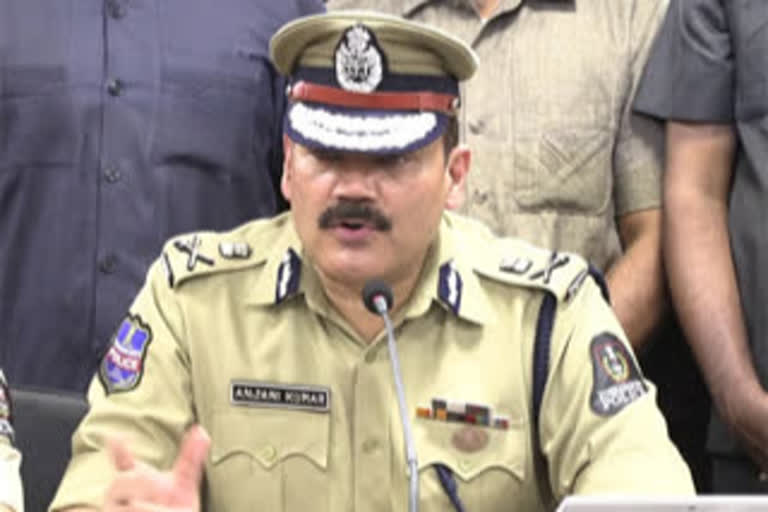 hyderabad cp anjani kumar review on ganesh immersion