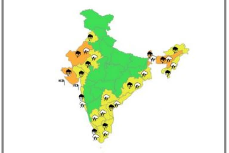 Rainfall intensity over peninsular India is very likely to increase from 1st September.