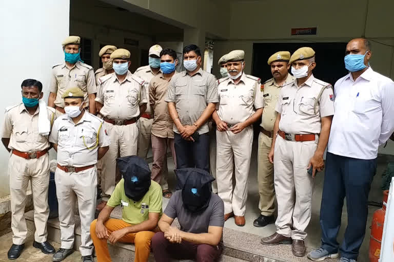 chain snatchers arrested, अलवर न्यूज़