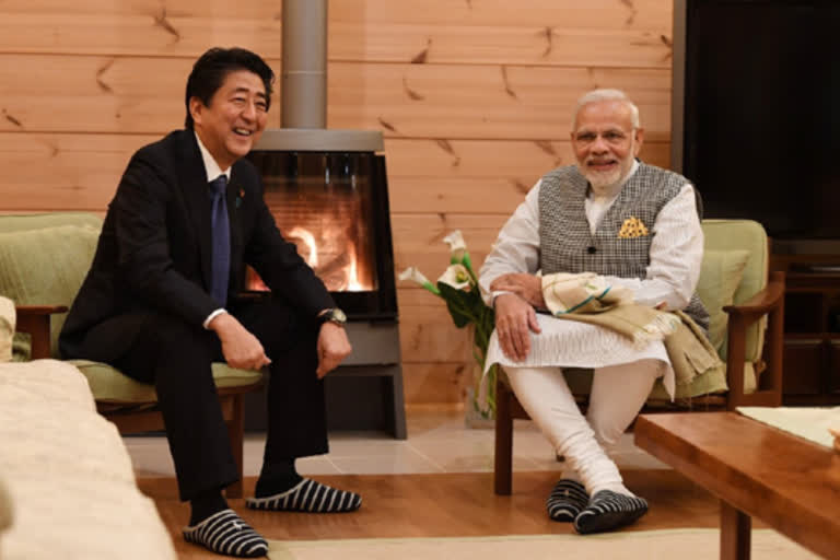 deeply touched by your warm wishes: shinzo abe after pm modi's recovery wishes