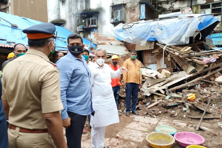 Dilapidated building in Muslim-majority areas