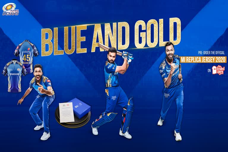 Mumbai Indians launch new jersey