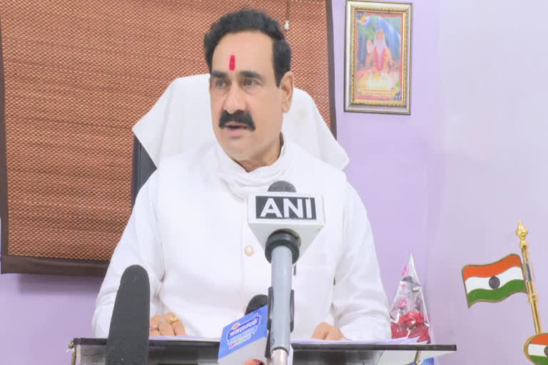 Home Minister Narottam Mishra