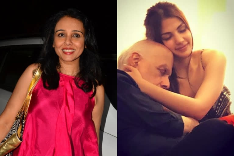 Suchitra Krishnamoorthi questions role of Mahesh Bhatt in Rhea-SSR relationship