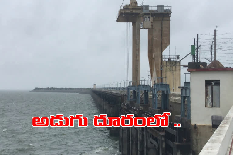 sriram sagar project reaches highest water level