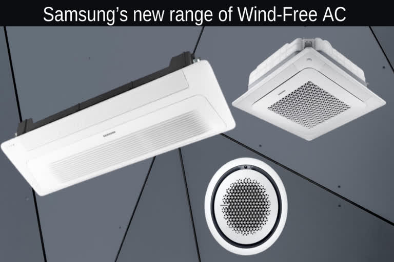 Wind-Free ACs launched by Samsung, samsung air conditioner