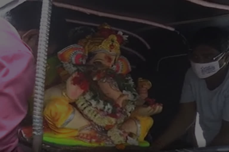 ganesh immersion in adilabad district