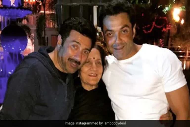 Sunny Deol and Bobby Deol’s birthday wish for their mother Prakash Kaur