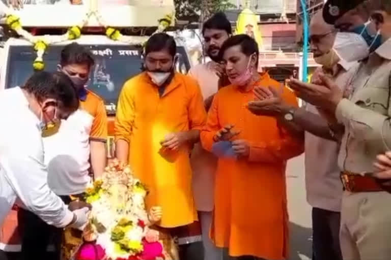 Ganesh_Murthi_Visarjane_inauguration Belgaum