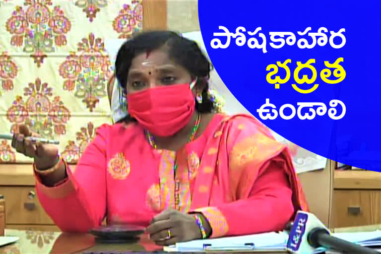 governer tamilisai on nutrition to children