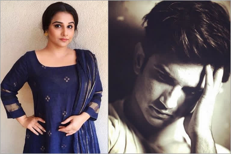 Vidya balan on sushant singh rajput