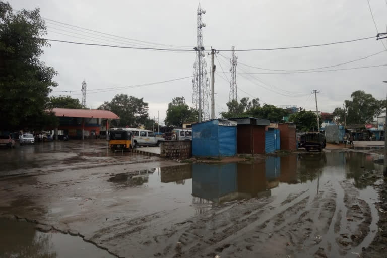 no proper road and drainage system