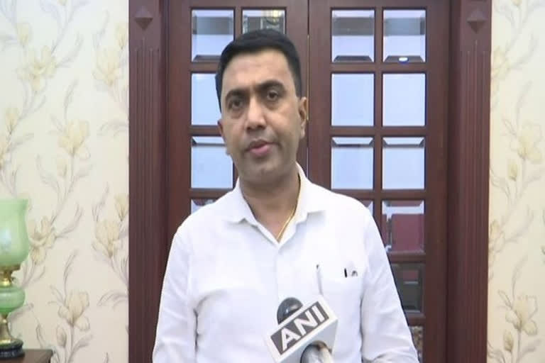 Goa CM Pramod Sawant tests positive for COVID-19  ഗോവ മുഖ്യമന്ത്രി പ്രമോദ് സാവന്തിന് കൊവിഡ്  COVID-19  പ്രമോദ് സാവന്ത്  Goa CM Pramod Sawant