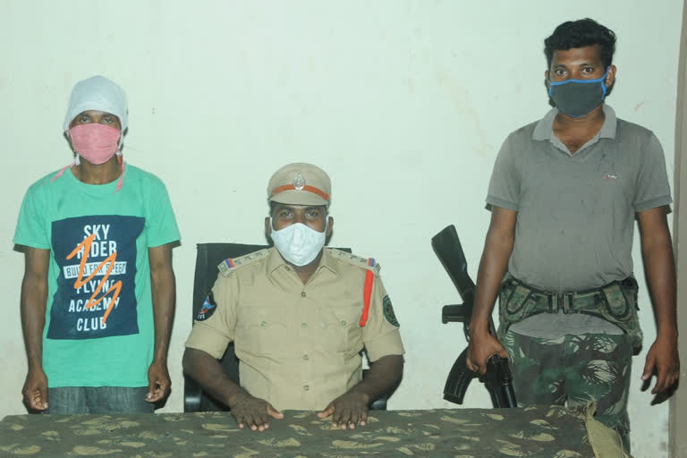 Militia Commander arrested at vishakapatnam