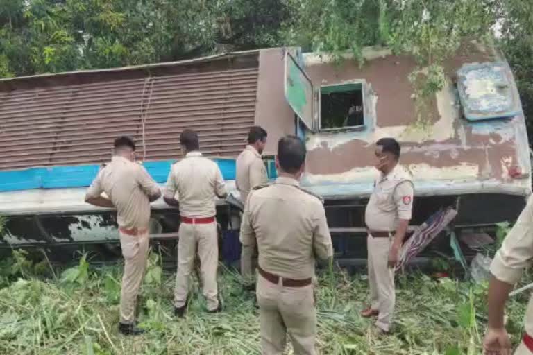 road accident in bahraich