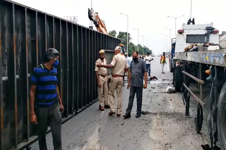 Road accident on Ajmer highway,  Ajmer Highway News