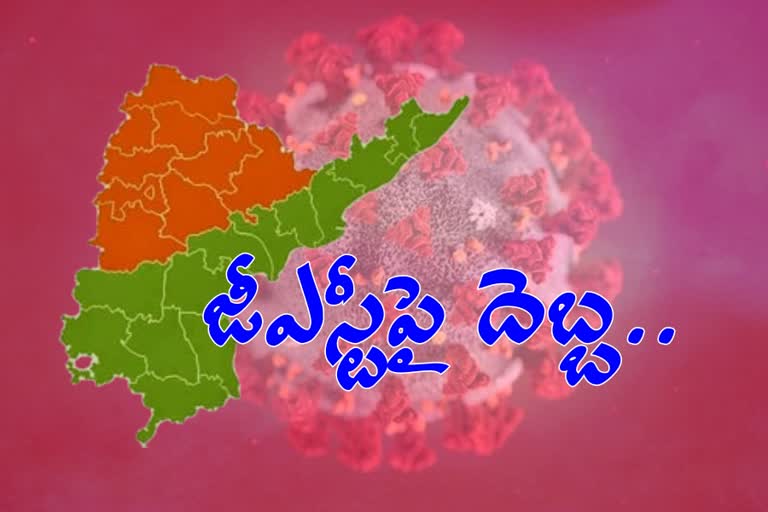 covid effect on telugu states gst collections