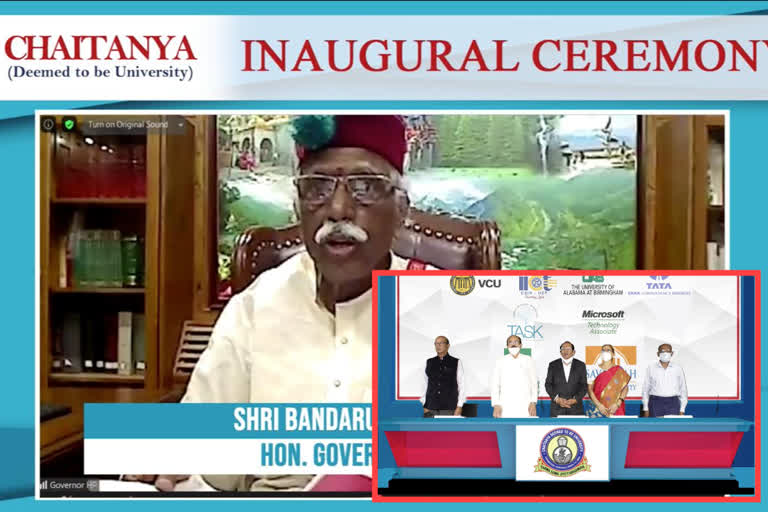 himachal governor bandaru dathathreya attent to inaugural ceremony