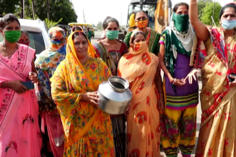 Women protest