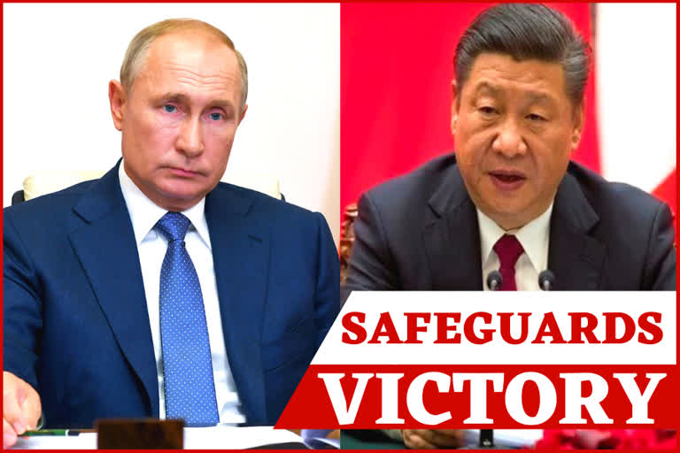 Xi Jinping and Vladimir Putin