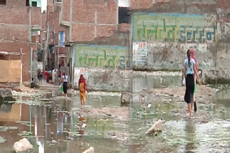 people facing problem due to waterlogging