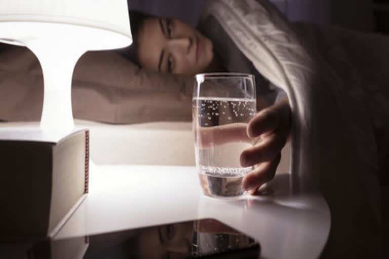 Less sleep is one of the cause of increase the risk of Dehydration