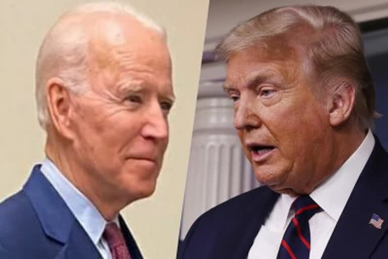 Biden targets Trump