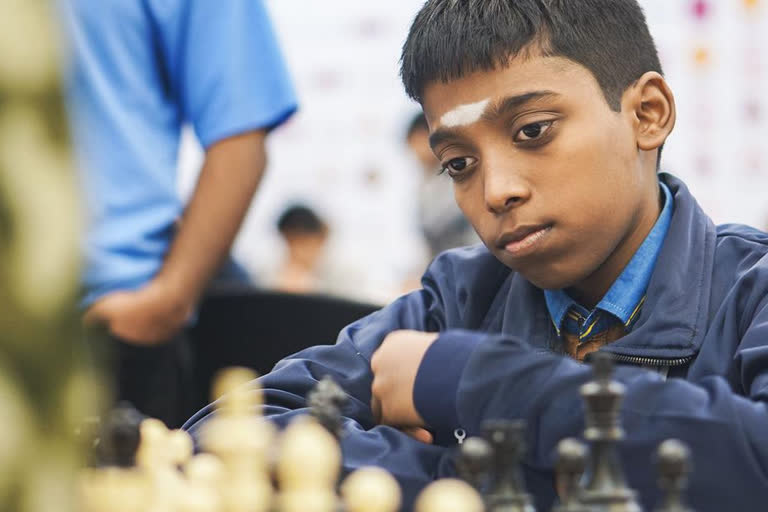 Praggnanandhaa is the  youngest Grandmaster of the country.