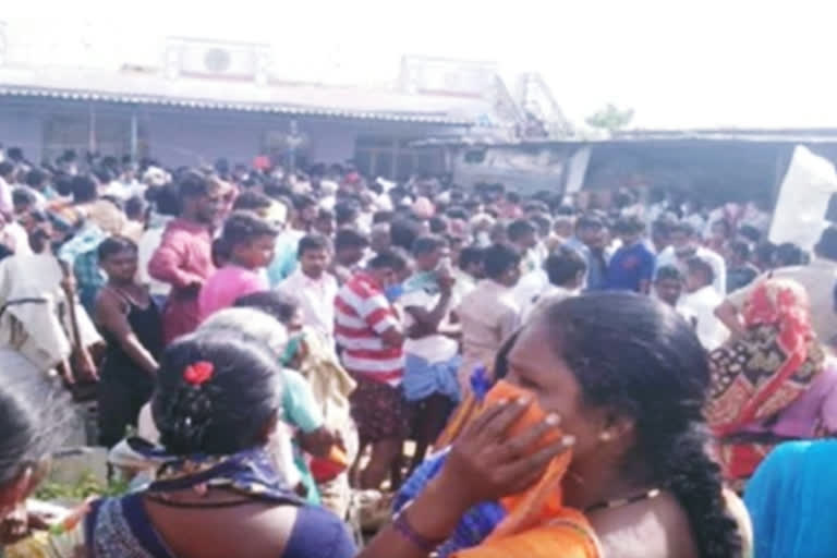 high Tensions in Gajarampally with the death of a young farmer