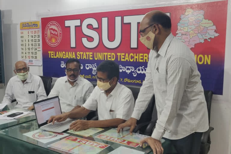 mlc narsireddy inaugurated  ts utf membership in hyderabad