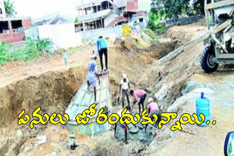 Improved development works in Khammam municipal corporation