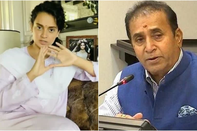 kangana ranauat has no moral right to live in mumbai says anil deshmukh