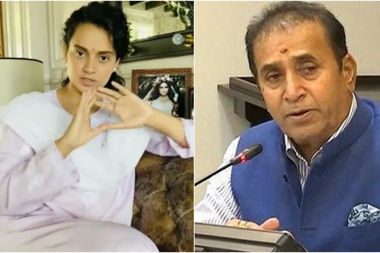 Kangana has no moral right to live in Mumbai: Maharashtra's Home Minister