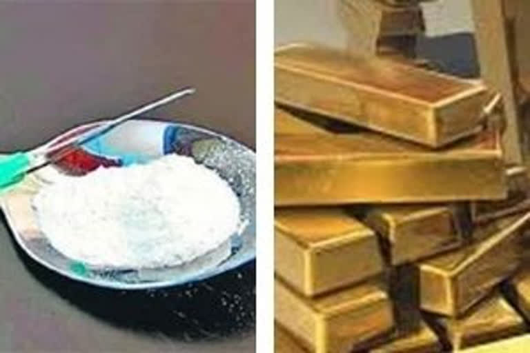 Gold smuggling and drug