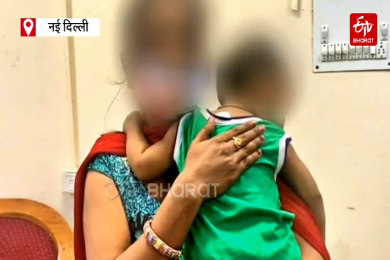 delhi womens commission returns 9 month old girl to her mother