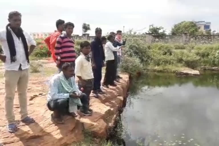 Kota news, water filled plot, Children died