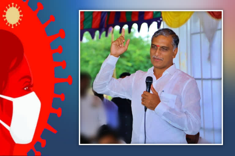 Corona positive for Minister Harish Rao