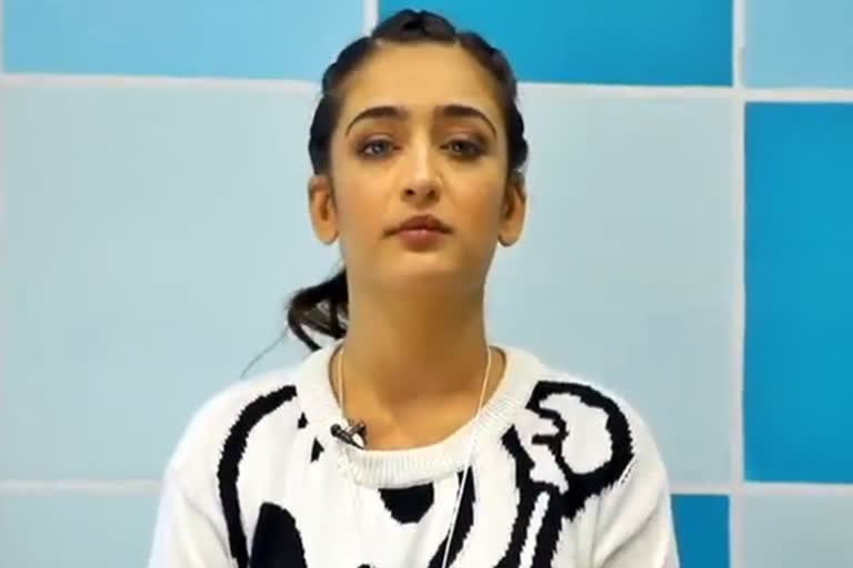 Actress Akshara Haasan