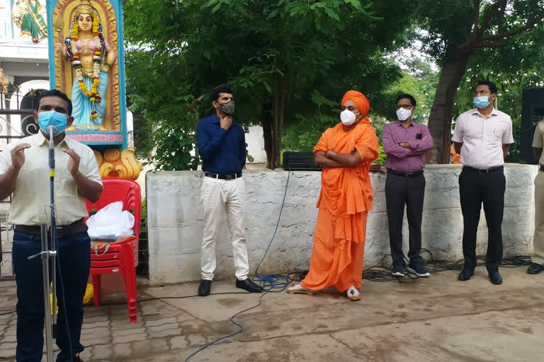 Govisiddheshwara Shri, Corona Free Koppal District Campaign