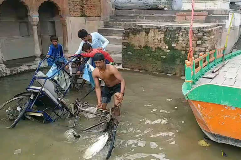 heavy rainfall in mathura