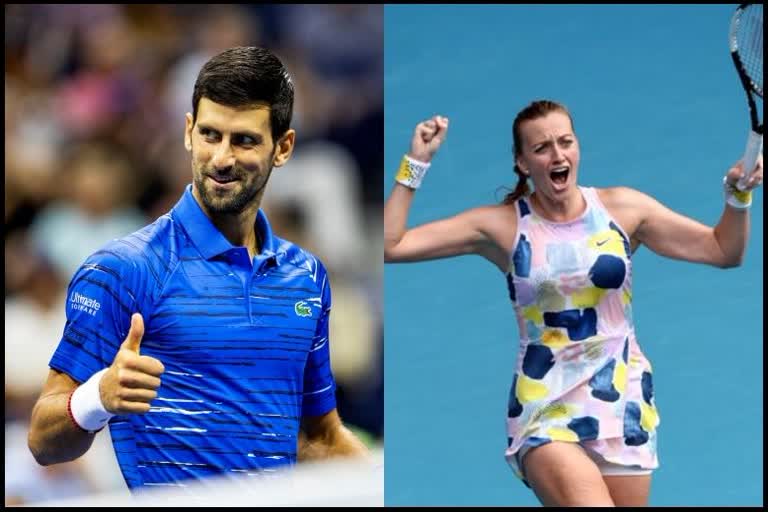 Novak Djokovic, Perta Kvitova, Djokovic and Kvitova in pre-quarters of US Open, US Open 2020, ୟୁଏସ ଓପନ 2020, ପ୍ରି-କ୍ବାର୍ଟର୍ସରେ ଜୋକୋଭିକ, ପେଟ୍ରା କ୍ବିତୋଭା