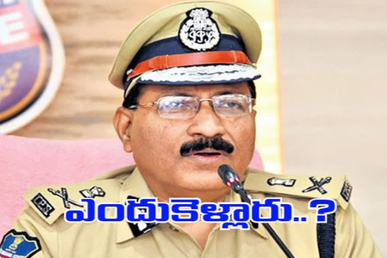 dgp mahender reddy staying in asifabad for last four days