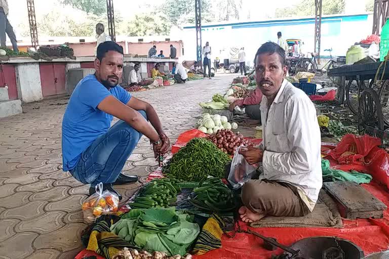 Vegetables spoiled